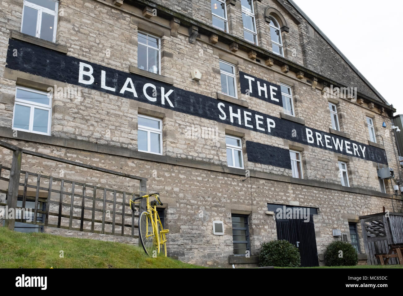 Black Sheep Brewery, Masham, North Yorkshire, England Stock Photo
