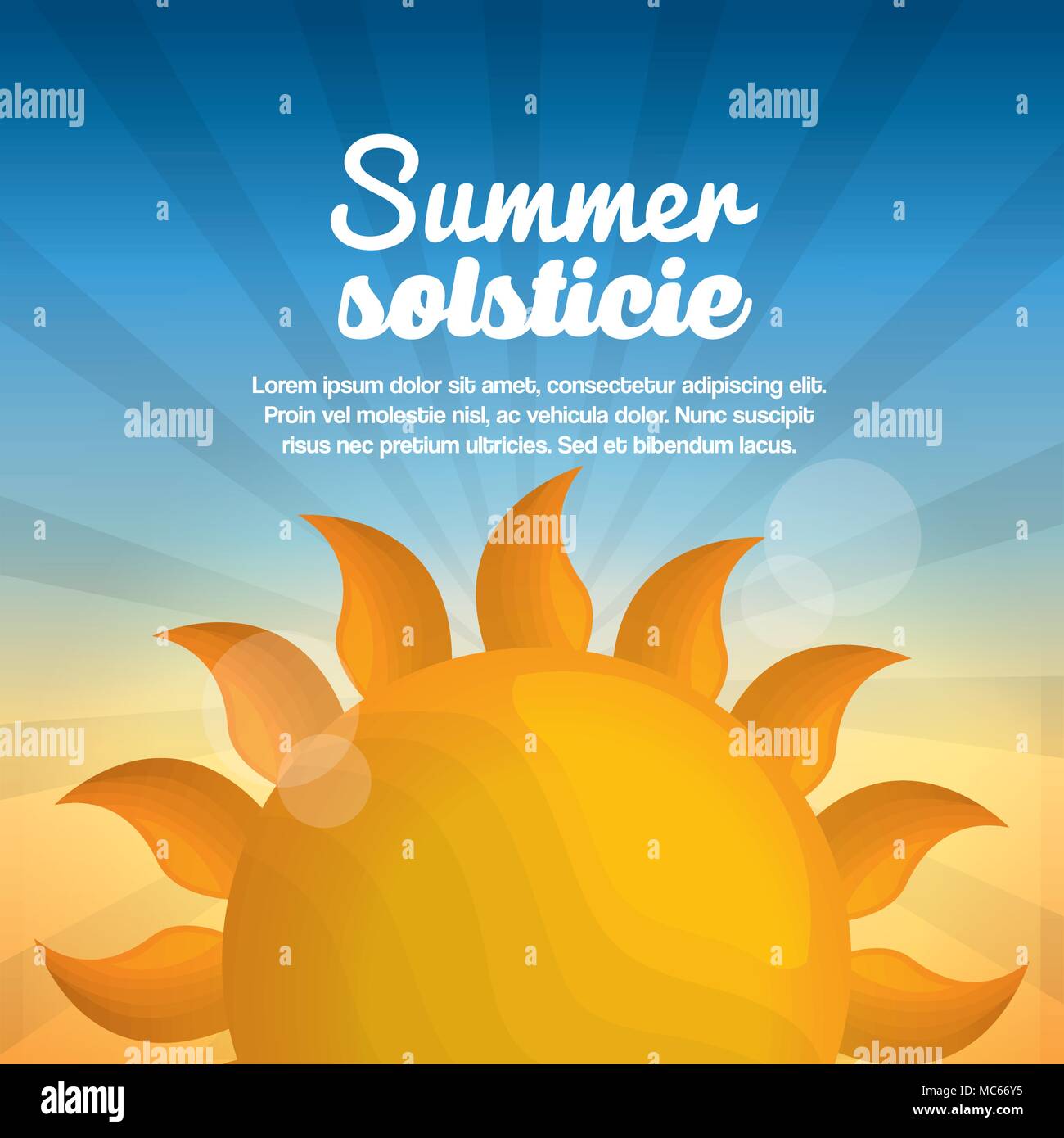 summer solstice vacations Stock Vector Image & Art Alamy