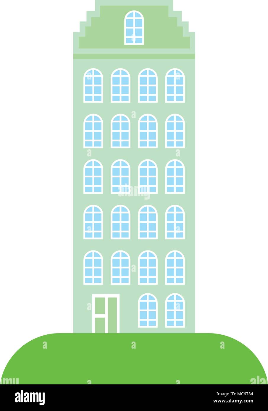 high building architecture urban image Stock Vector Image & Art Alamy