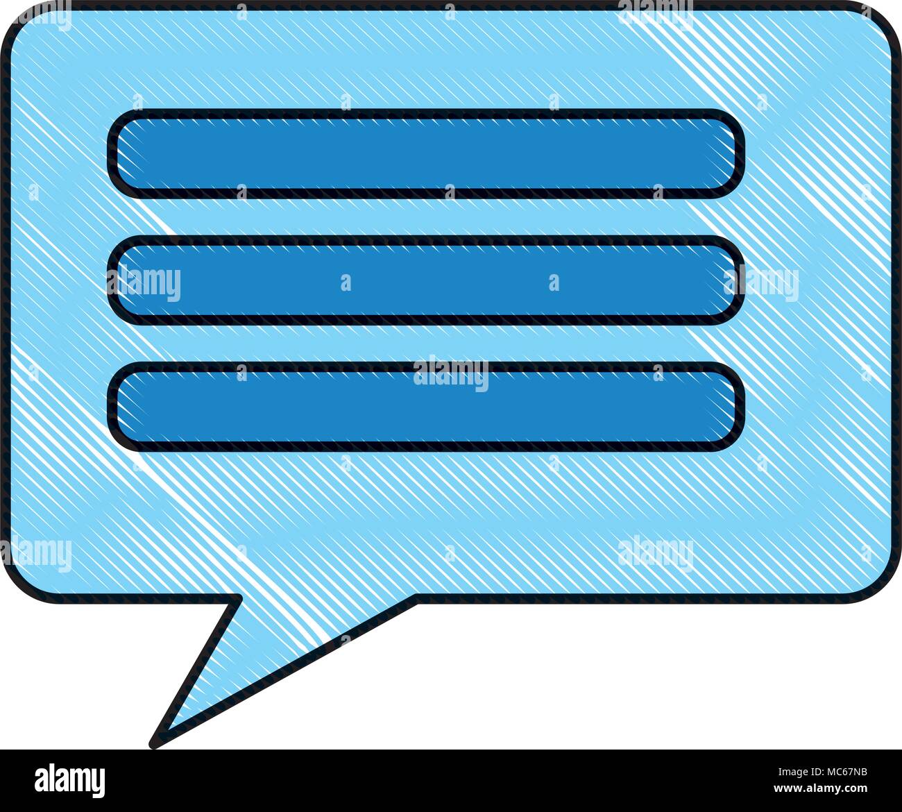 square speech bubble social media icon Stock Vector Image & Art - Alamy