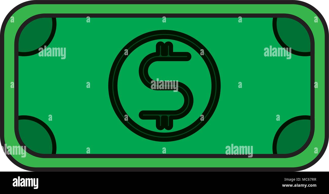 dollar banknote money currency bank image Stock Vector Image & Art - Alamy