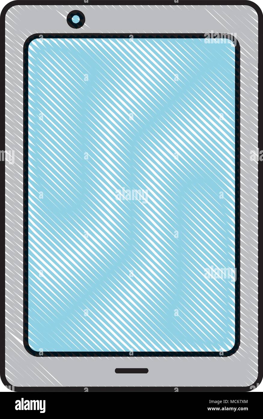 smartphone device technology digital image Stock Vector Image & Art - Alamy