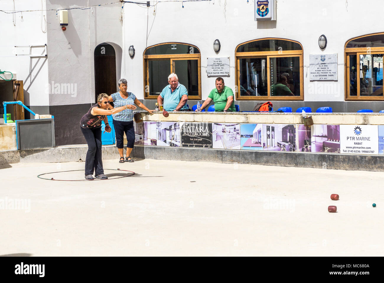 Petanque malta hi-res stock photography and images - Alamy