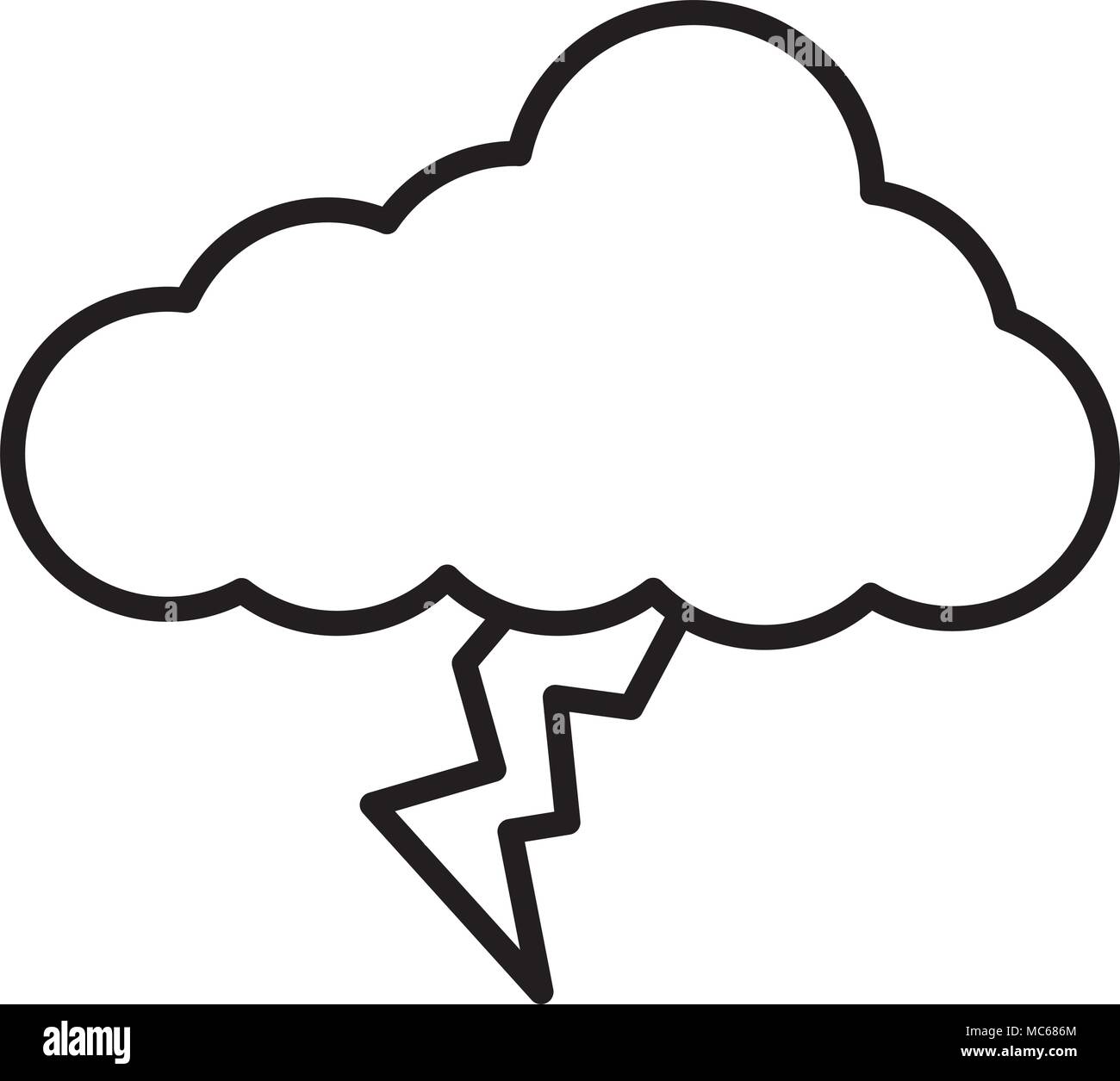 cloud sky with ray weather Stock Vector Image & Art - Alamy