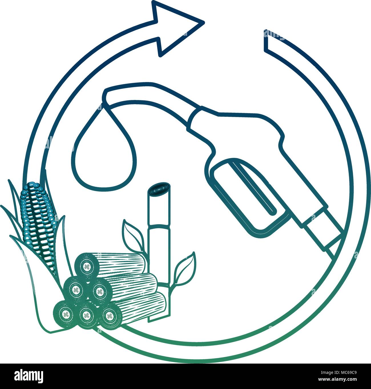 ecology energy alternative  Stock Vector