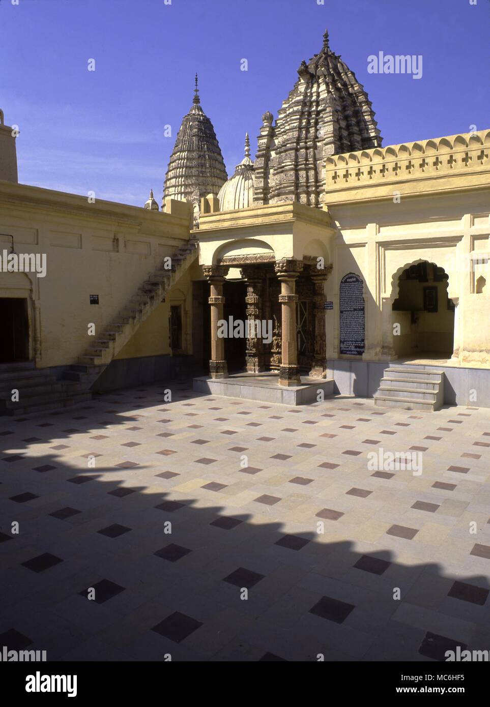 Jain Religion. The Temple of the Shanti Nath at Khajuraho. India Stock ...