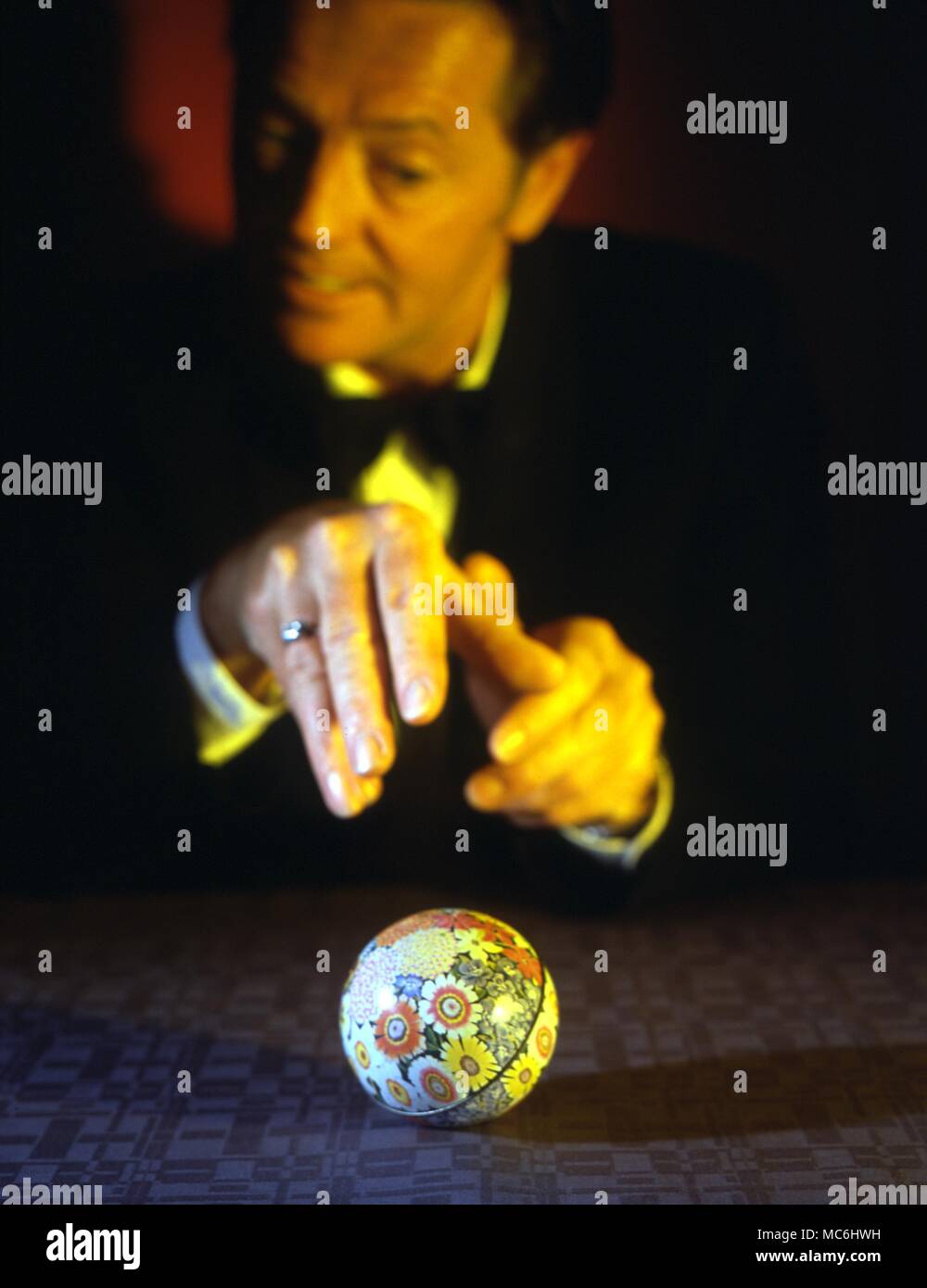Stage Magic Magic Ball. The magician can hypnotise a ball and make it
