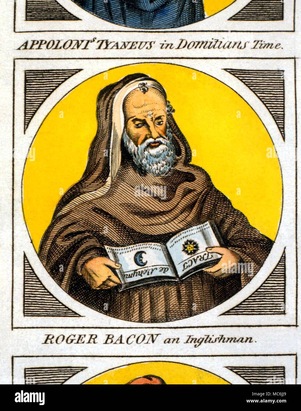 OCCULTISTS - ROGER BACON Stock Photo