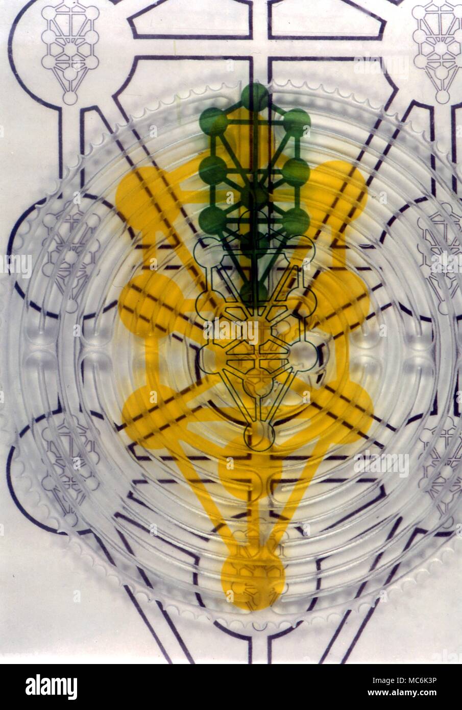 Cabbala Sephirothic Tree Adam Kadmon and Maze Sephirothic Tree of the Cabbalisitc system overlaid with another Sephirothic Tree which is overlaid in turn by a maze Cabbala n : sometimes called Kabbalah has two meanings; the first being a body of mystical teachings of rabbinical origin, which are based on an esoteric interpretation of the Hebrew Scriptures. The Cabbala is also known as a secret doctrine resembling these teachings. A traditionally secret esoteric or occult matter The Sephirothic Tree consists of ten globes of luminous splendor arranged in three vertical columns and Stock Photo