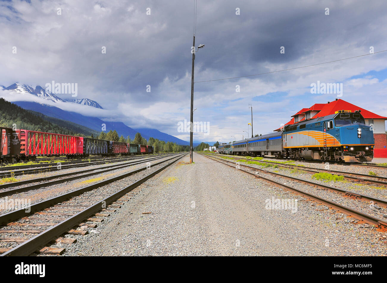 Prince train canada hires stock photography and images Alamy