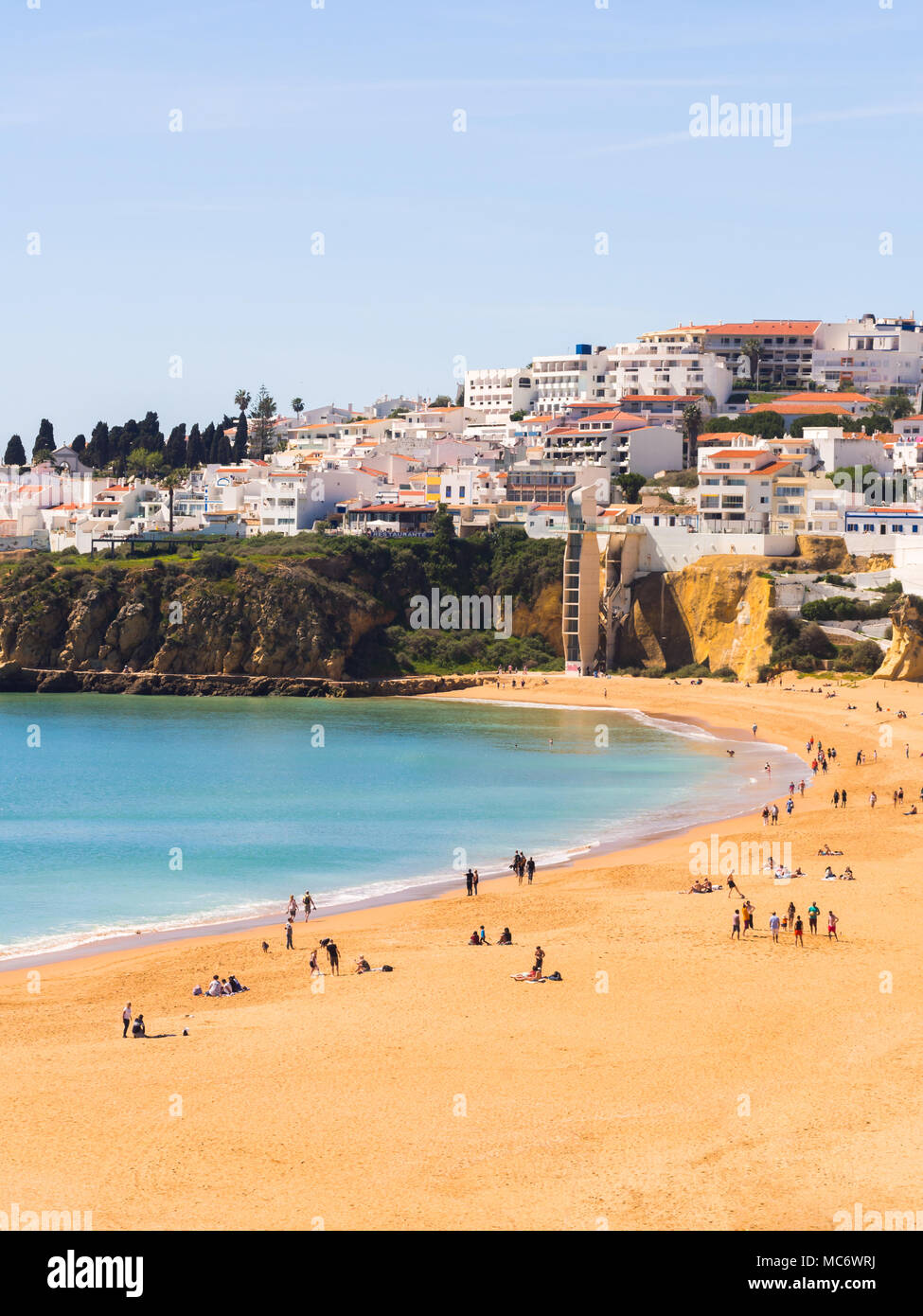 Popular Tourist Destination In The Algarve Stock Photos