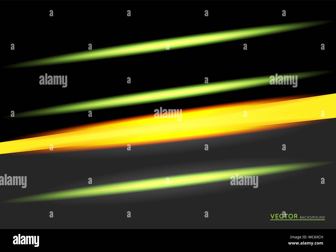 abstract dark background with neon lights effect Stock Vector Image ...
