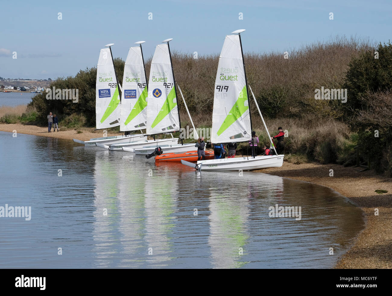 Dinghies And Sailing Boats High Resolution Stock Photography and Images