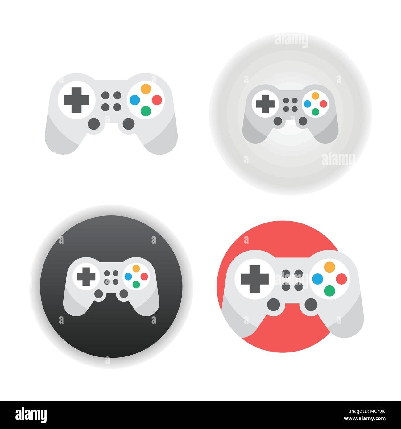 PLAY ONLINE Web Button (video games gamepad joypad control pad) Stock  Vector