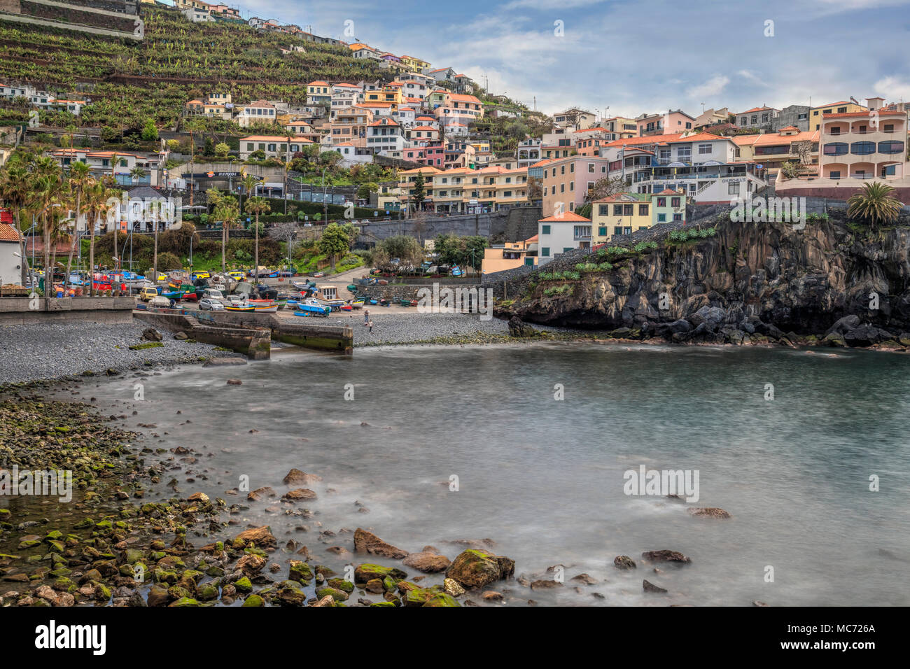 Camara de Lobos, Madeira, Portugal, Europe Stock Photo