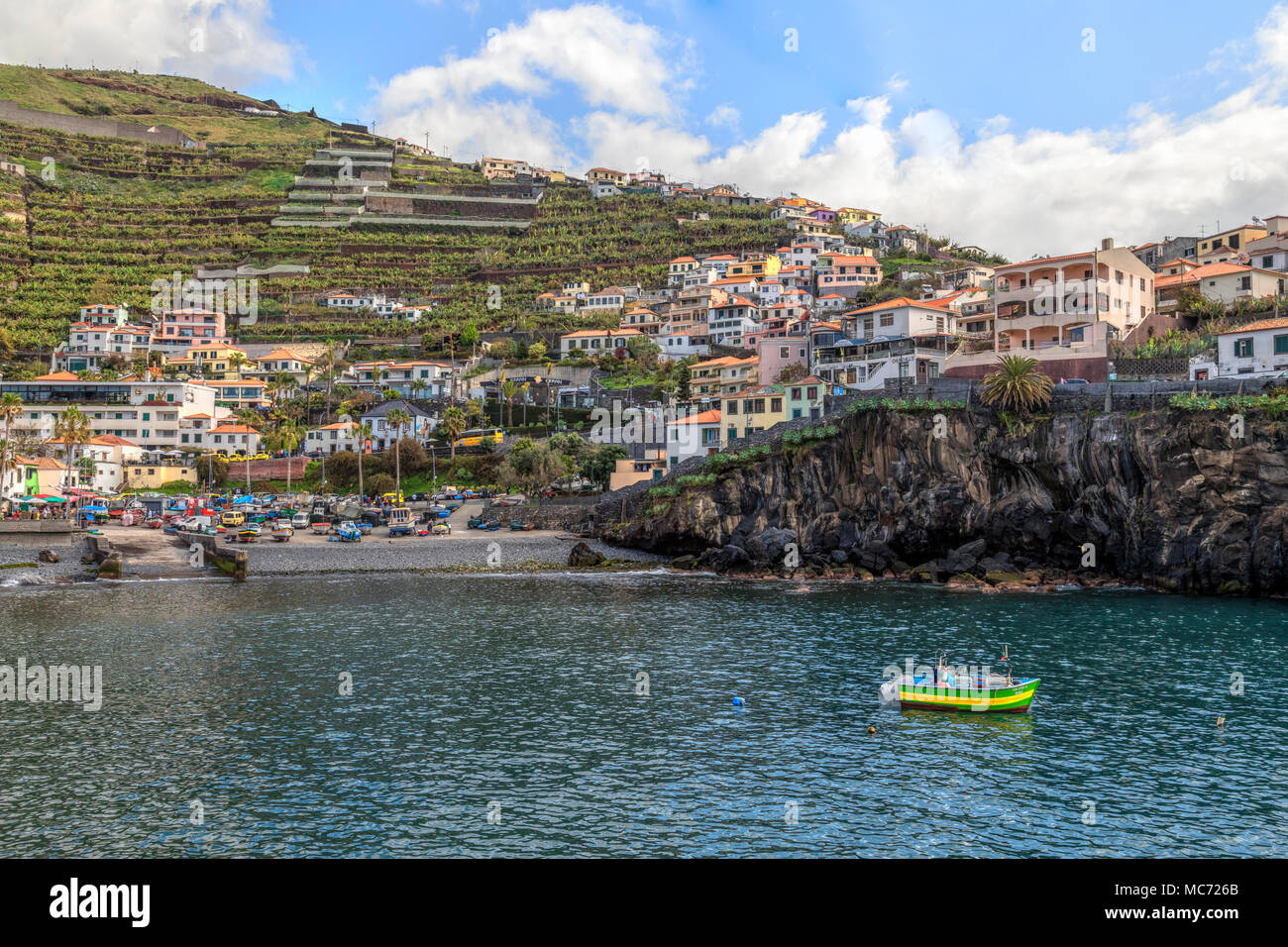 Camara de Lobos, Madeira, Portugal, Europe Stock Photo