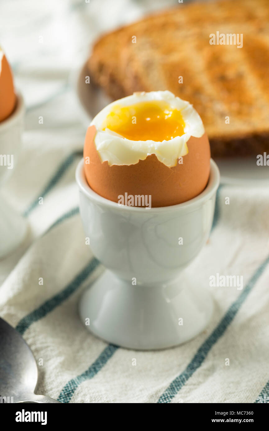 Soft-boiled egg Stock Photo by ©Photosiber 54664423