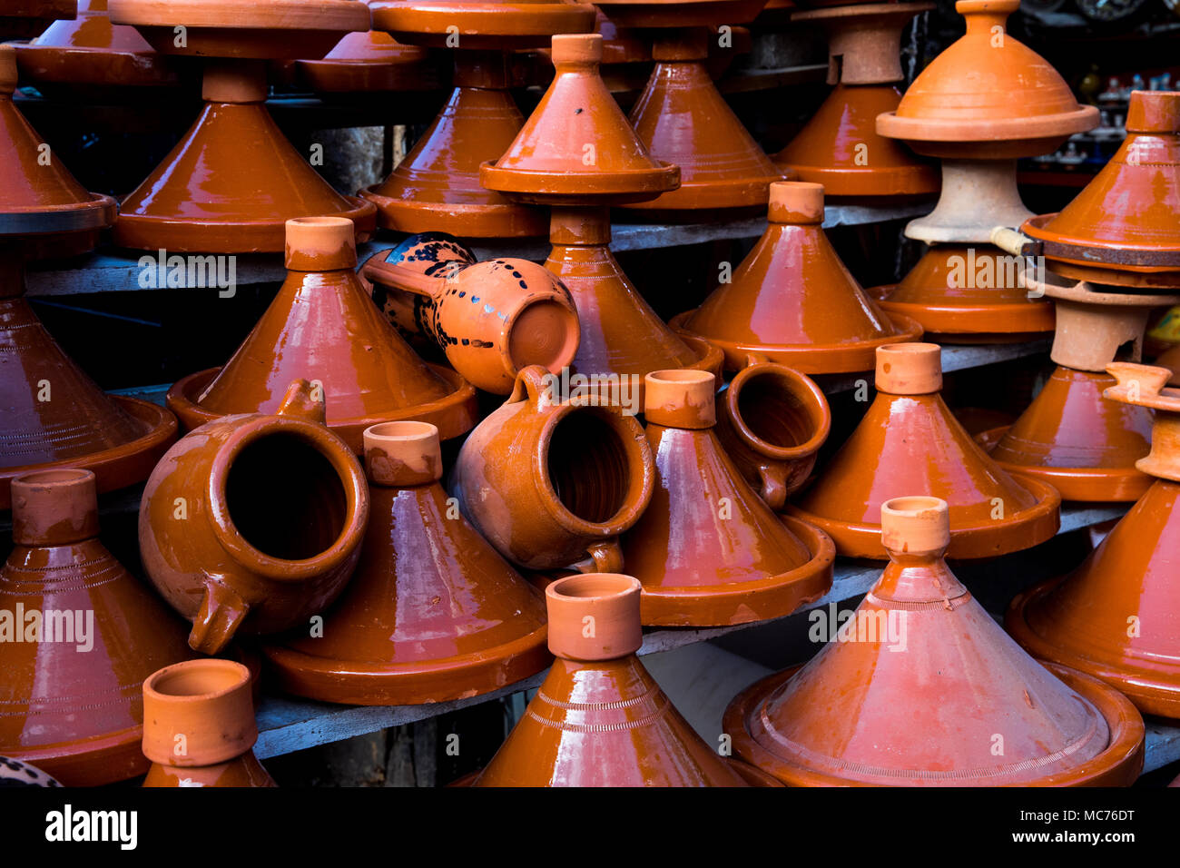 Tagine in Casablanca Market Stock Photo Alamy