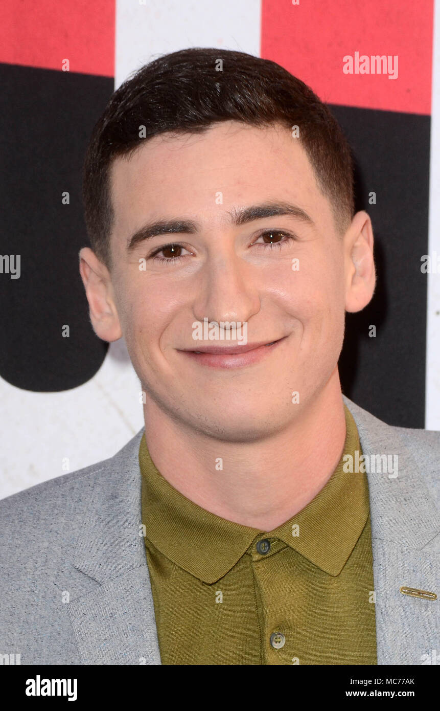 HOLLYWOOD, CA -  APRIL 12: Sam Lerner at the premiere of Universal Pictures' 'Blumhouse's Truth or Dare' at the ArcLight Cinemas Dome in Hollywood, California on April 12, 2018. Credit: David Edwards/MediaPunch Stock Photo