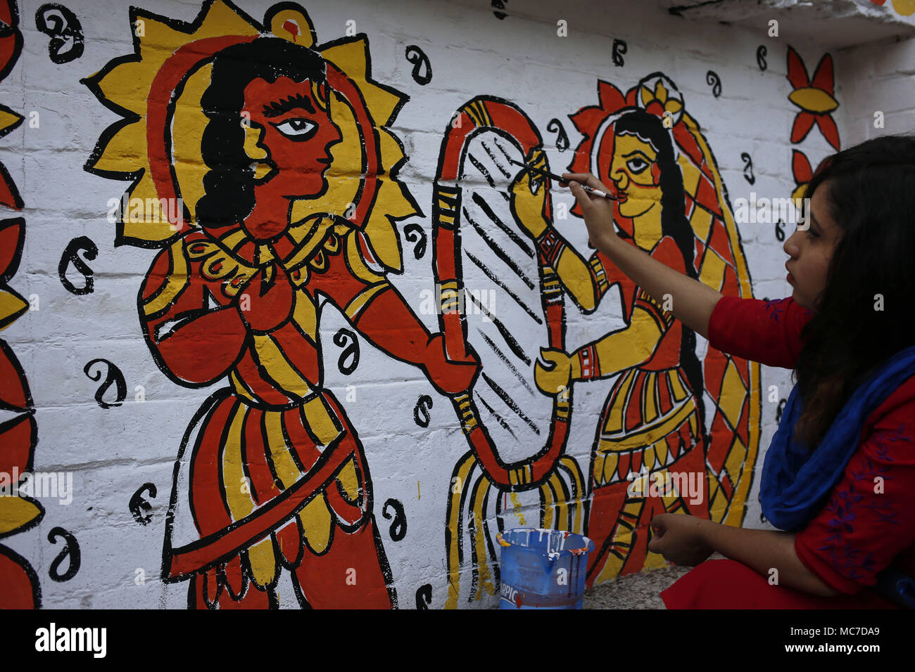 Bangladesh wall arts hires stock photography and images Alamy