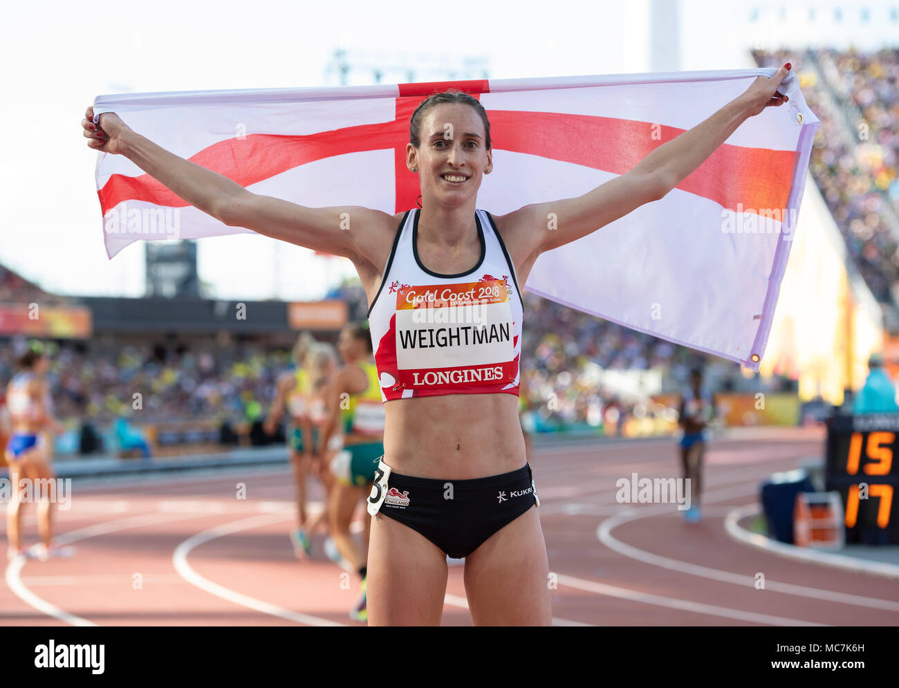 Athletics Day 10 Commonwealth Games 2018 Stock Photo Alamy