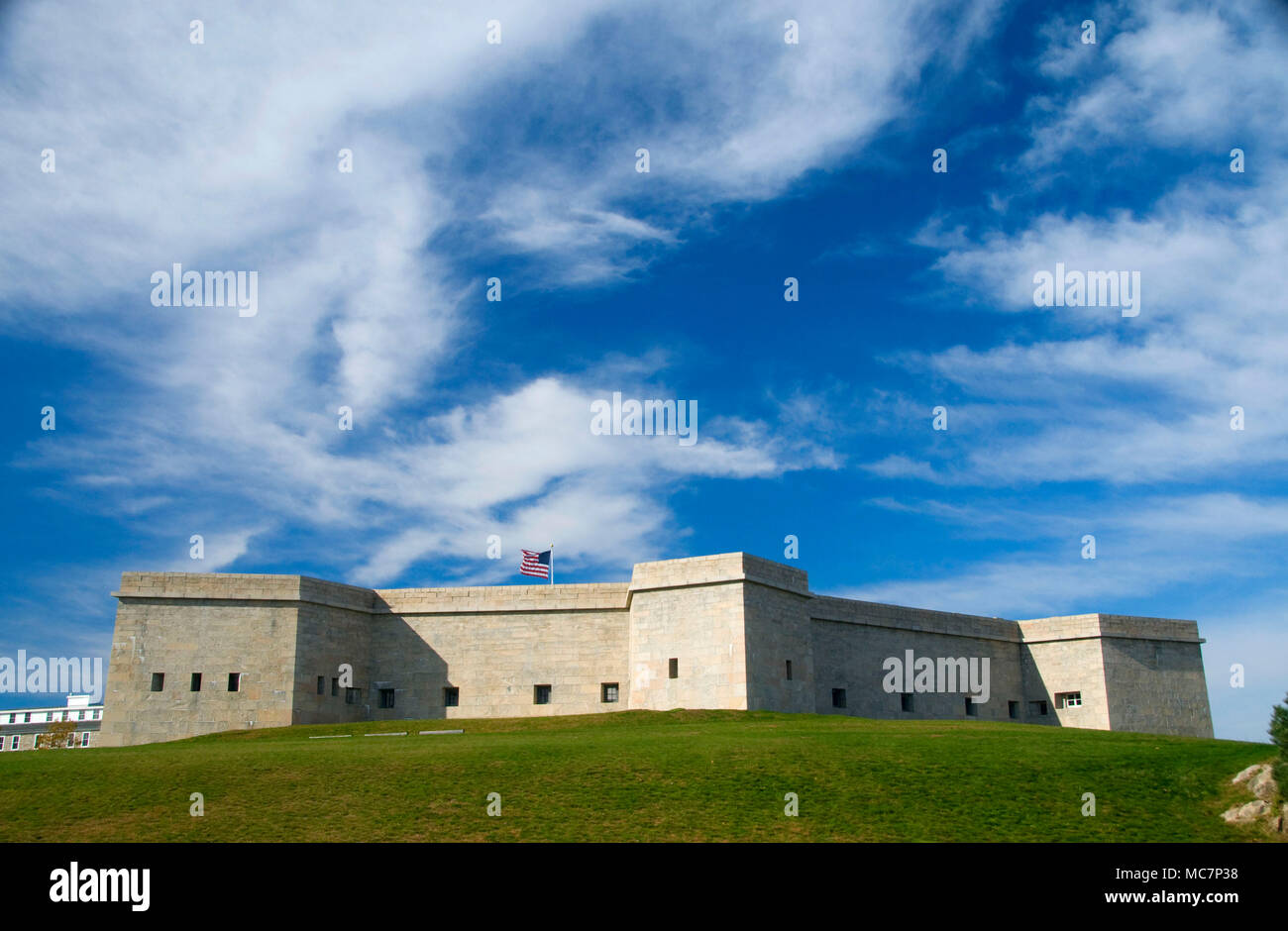 Fort Trumbull, Fort Trumbull State Park, Connecticut Stock Photo Alamy
