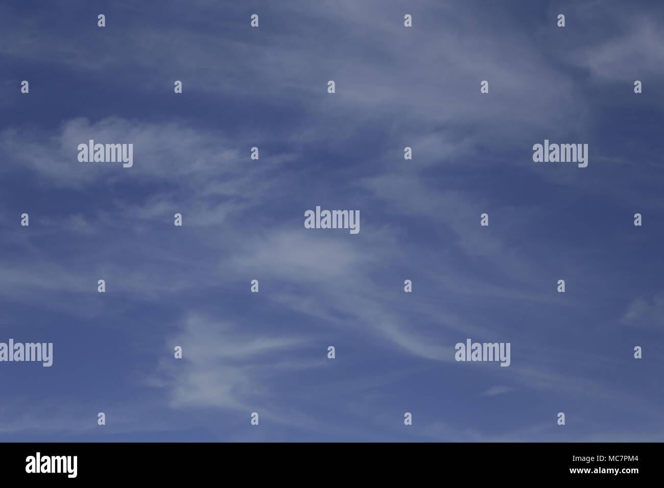 Clouds in the sky in many shapes Stock Photo - Alamy