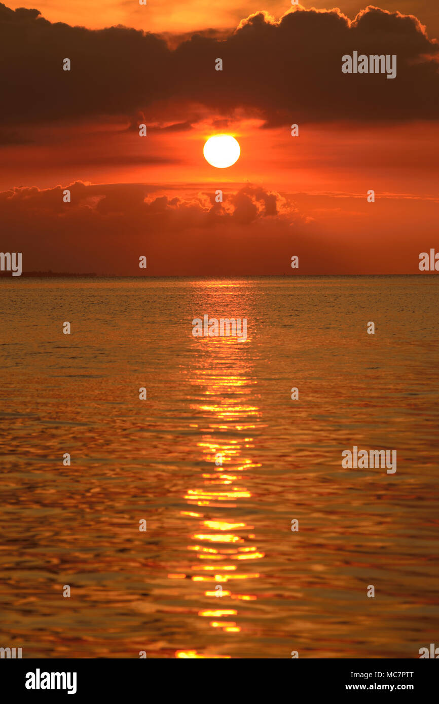 scenic naturally of golden hours sunset Stock Photo - Alamy