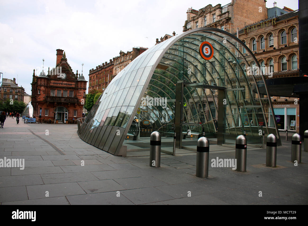 St Enoch Square, Buchanan Street, Glasgow, Schottland/ Scotland. Stock Photo