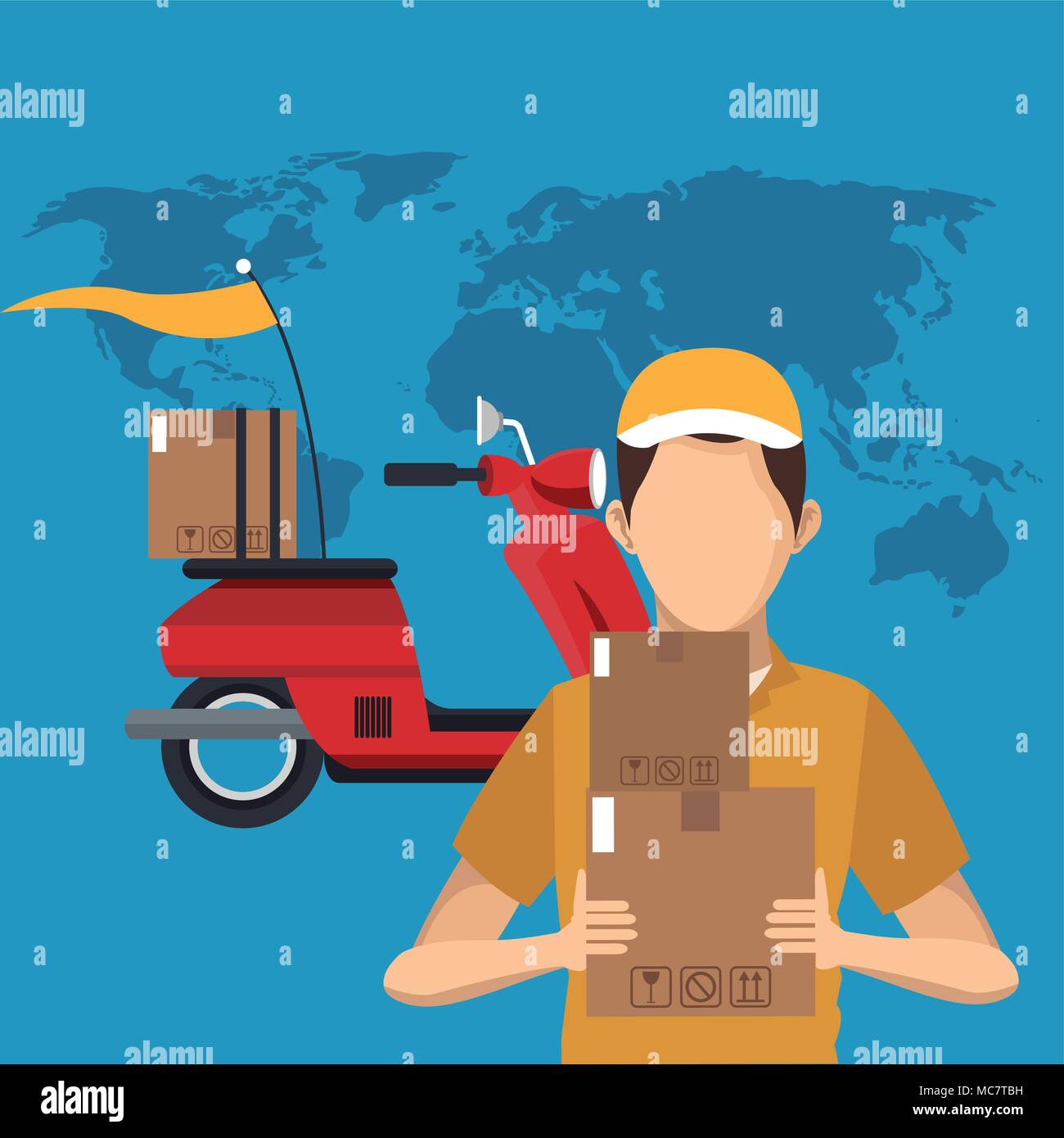 Express delivery service Stock Vector Image & Art Alamy