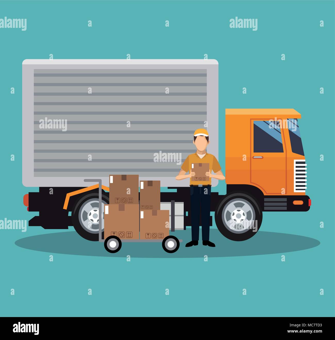 Express delivery service Stock Vector Image & Art Alamy