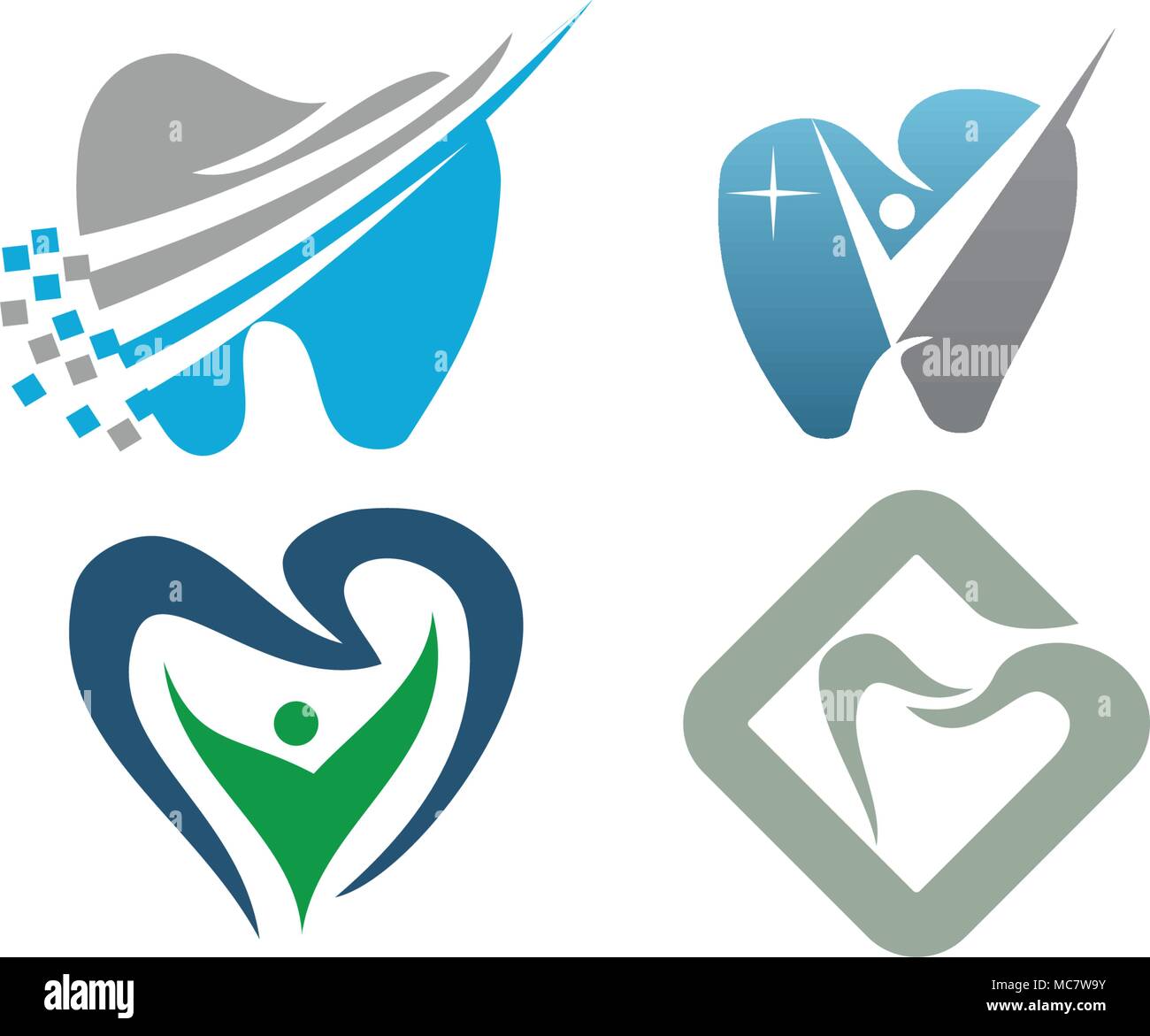 Healthy Dental Care Set Stock Vector Image & Art - Alamy