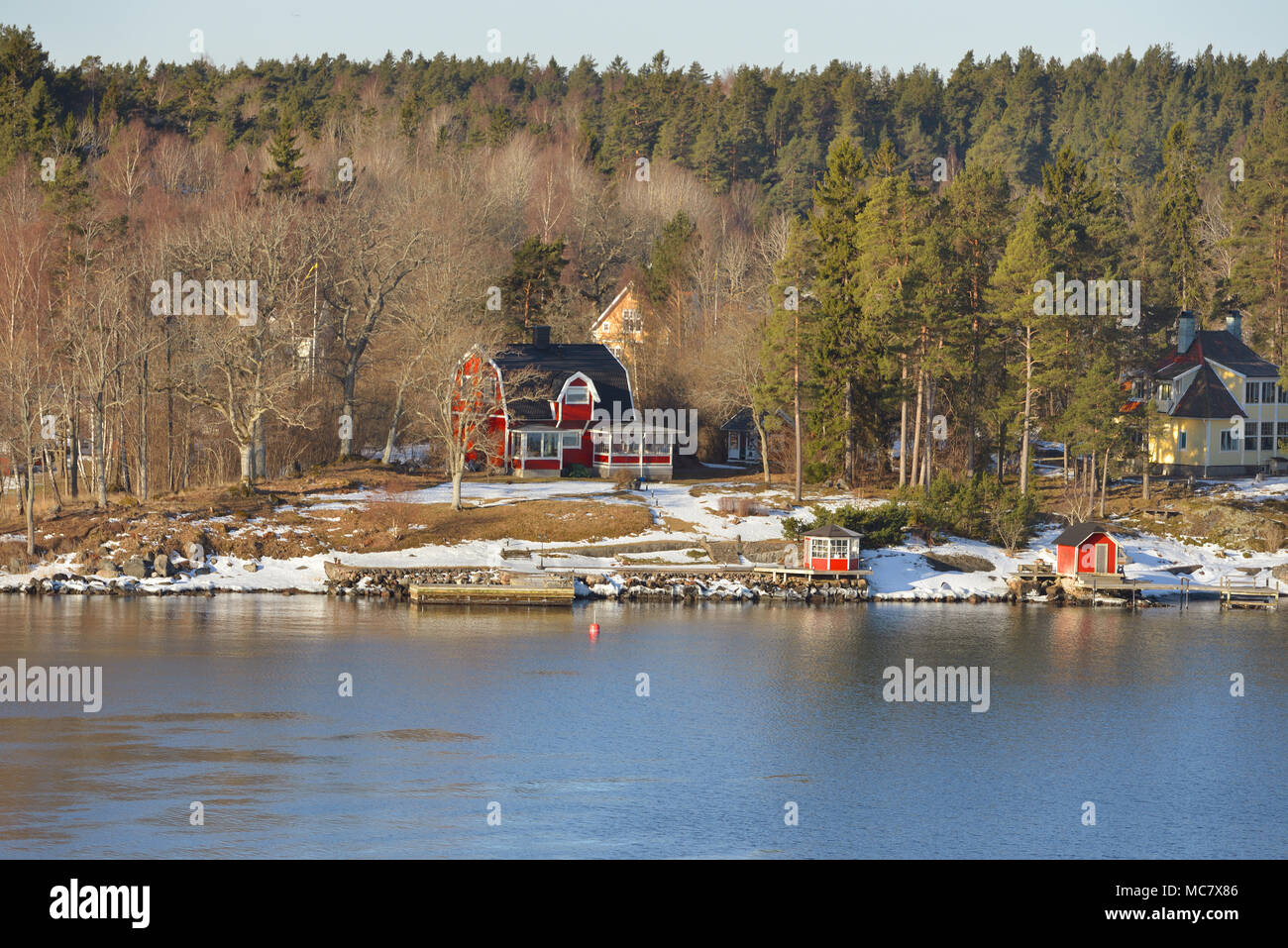 Stockholm archipelago island, largest archipelago in Sweden, and second