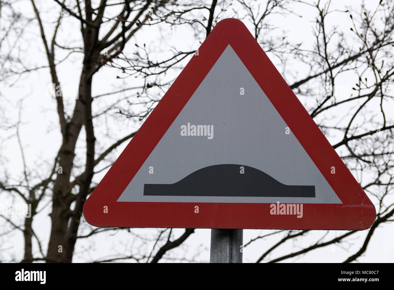 Traffic humps sign hires stock photography and images Alamy