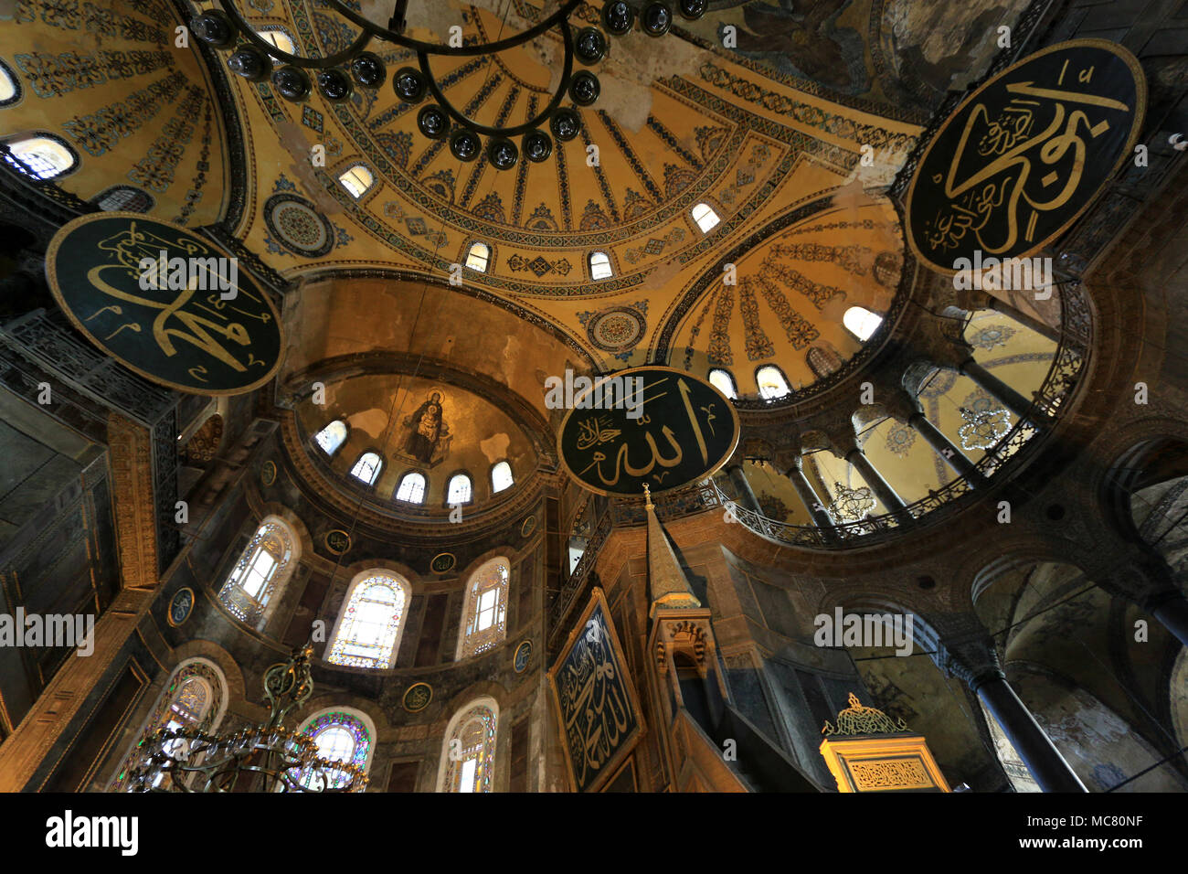 Hagia sophia interior hi-res stock photography and images - Alamy