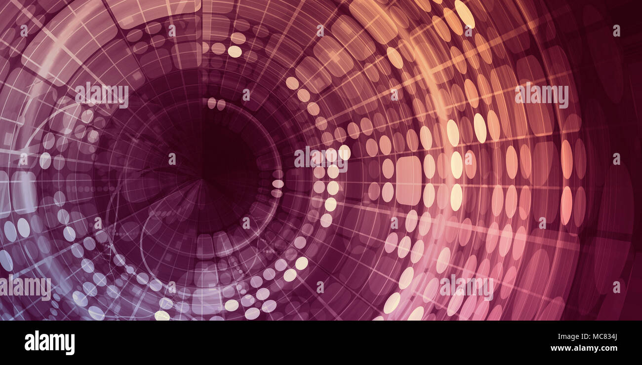 Modern Image Code Modern Technology Code Illustration Lines as Art Stock Photo - Alamy