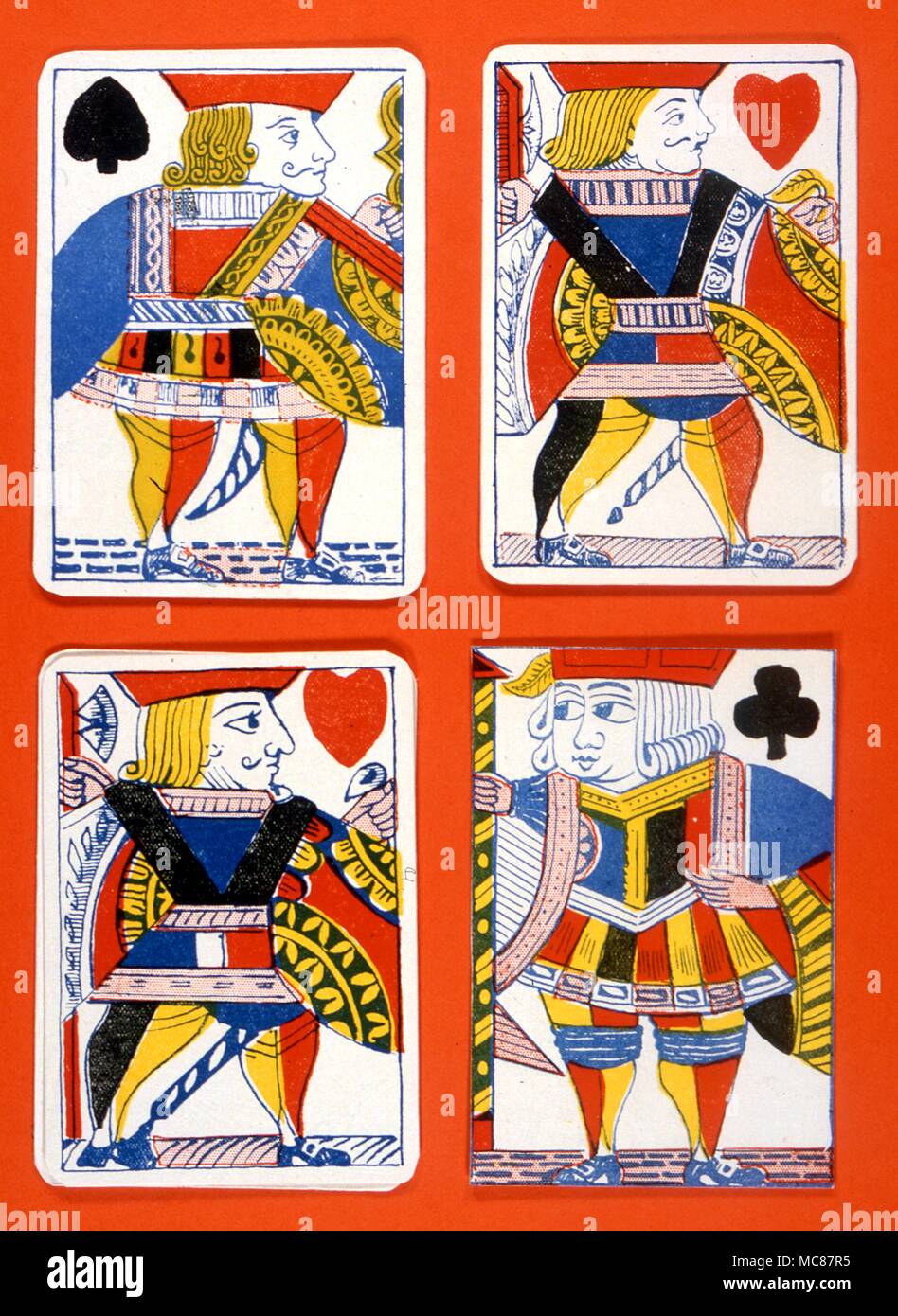 Cartomancy Playing Cards English Playing cards of the eighteeth century