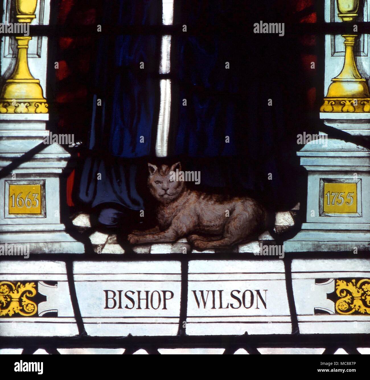 CHRISTIAN - Bishop Wilson Stock Photo