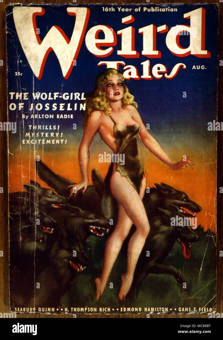 Opening a pack of Weird Tales WomenWomen in Peril by
