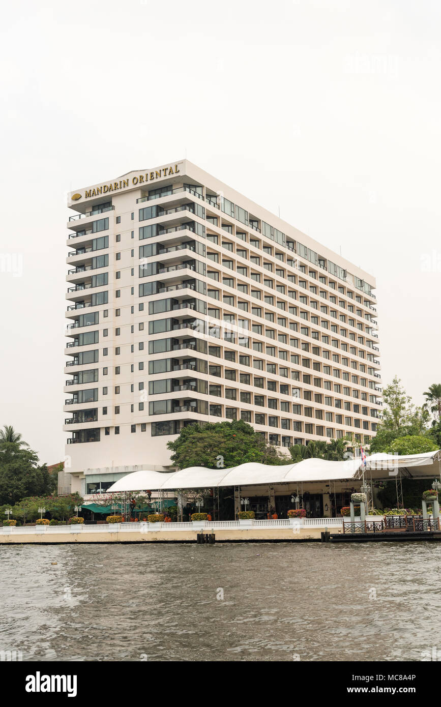 The Mandarin Oriental Hotel in Bangkok Thailand Stock Photo