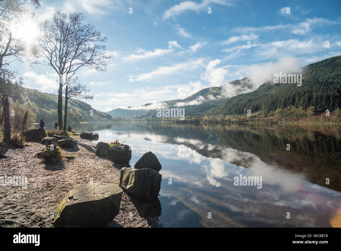 Loch Lubnaig A Part Of The Loch Lomond Trossachs National Park
