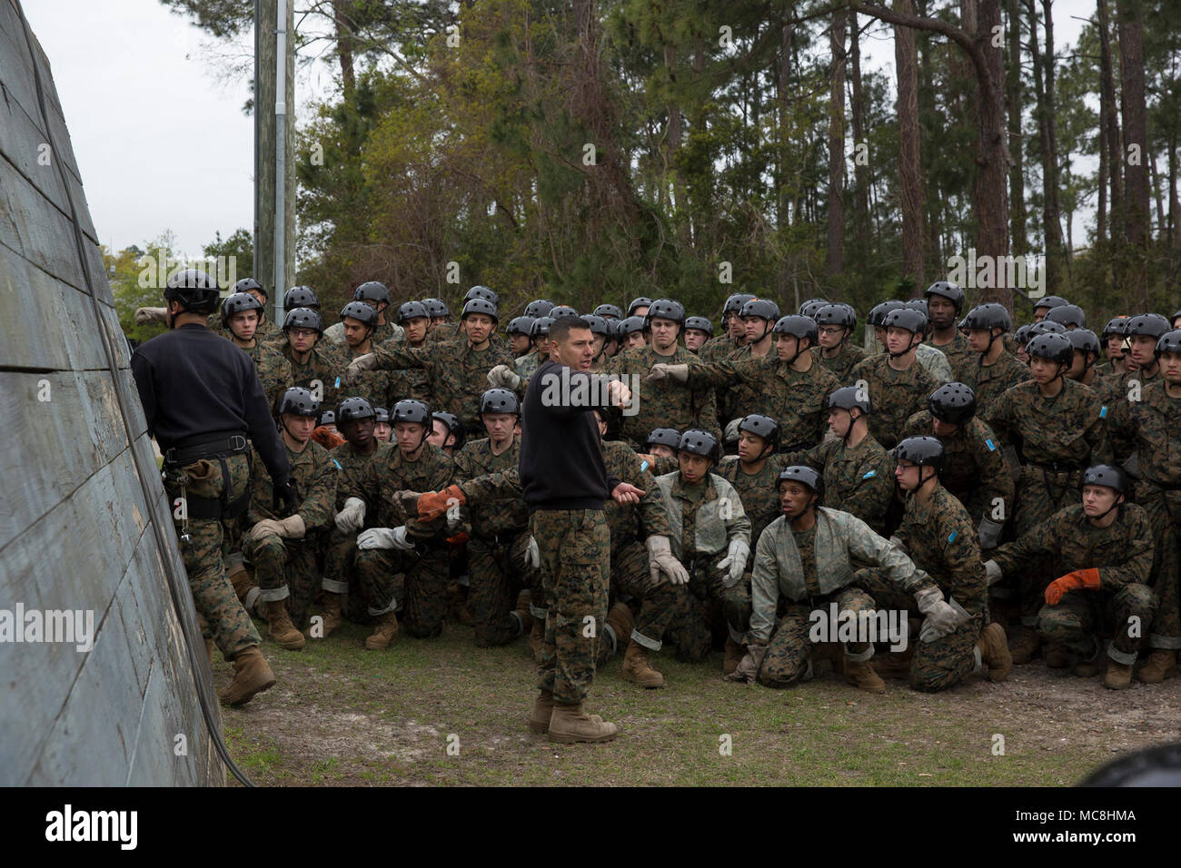 U s marines parris island marine hi-res stock photography and images ...