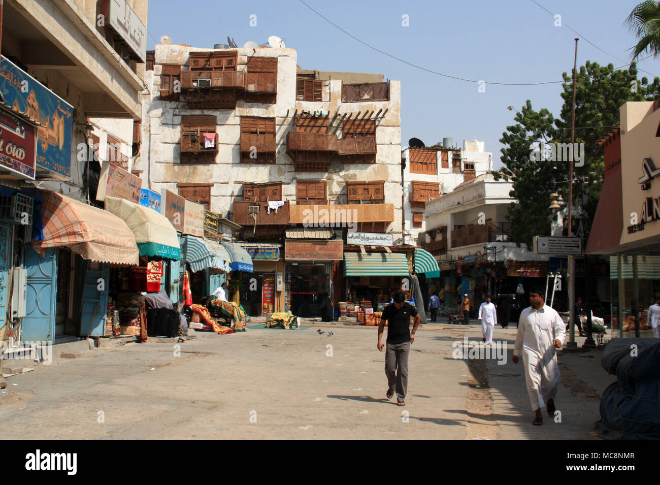Stores and Shops on the Market of AlBalad, the Historic District of
