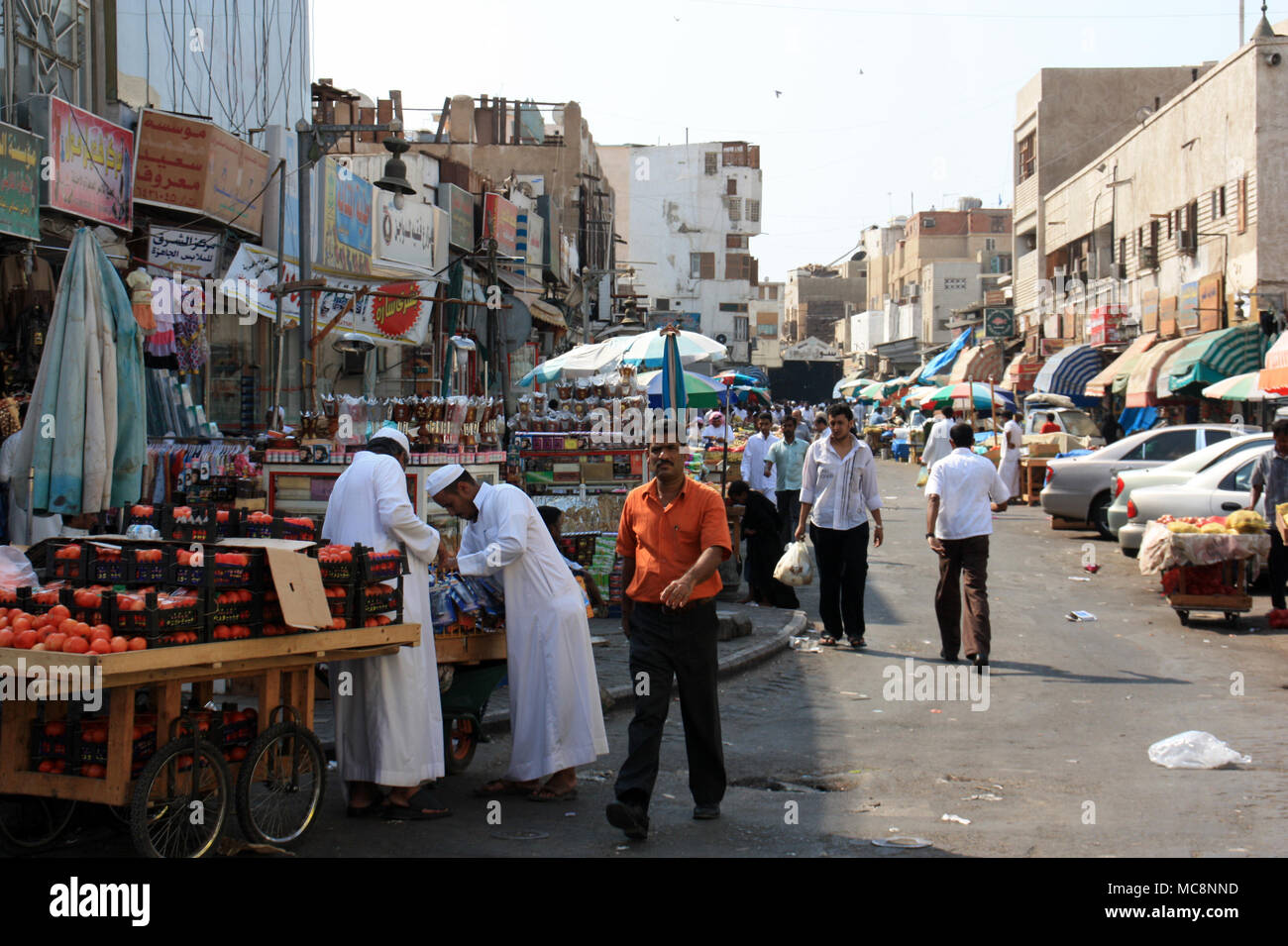 Traditional Market in Jeddah Stock Photo Alamy