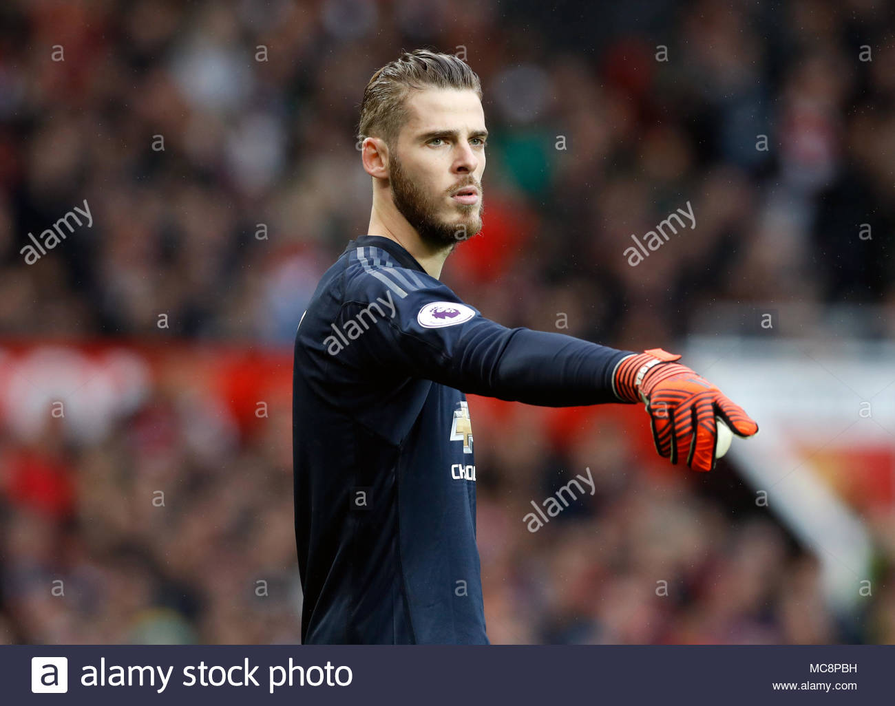 File photo dated 28 10 2017 of Manchester United goalkeeper David De Gea