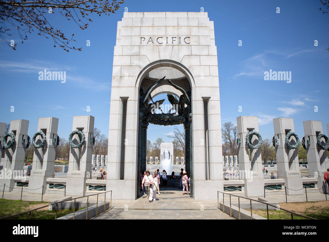 World War II Memorial, Washington, DC, USA Stock Photo Alamy