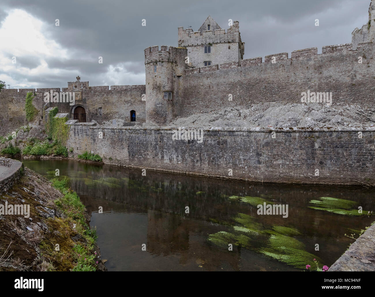 Cahir Castle in Tipperary Stock Photo