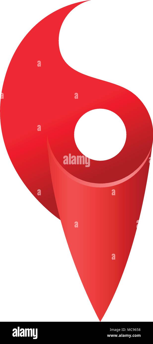 Torch logo. Flame sign. Fire and man, abstract silhouette. Human in red ribbon icon. Olympic games vector isolated symbol. Stock Vector