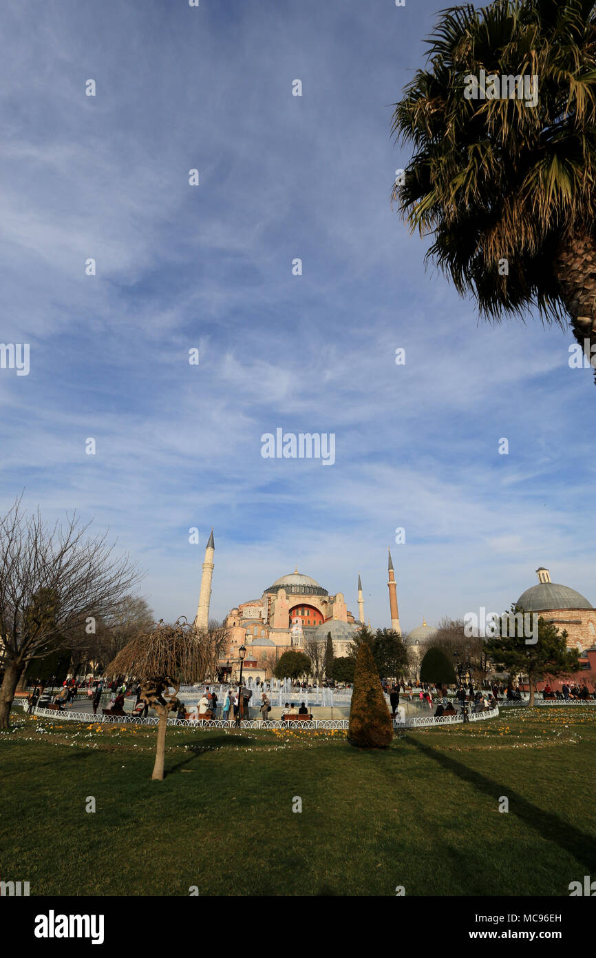 Hagia sophia gardens hi-res stock photography and images - Alamy