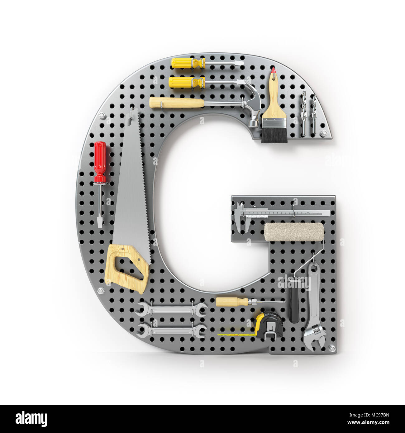Iron Letters Alphabet Industrial Style On Stock Photo 1522060463